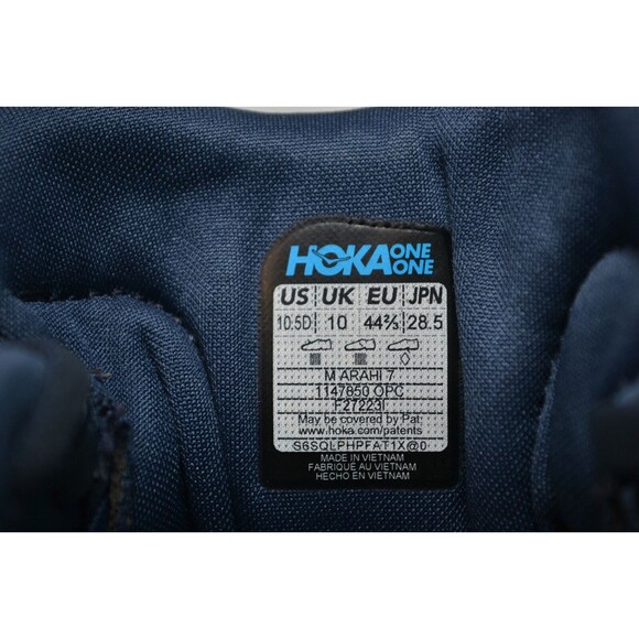 Hoka One One Men\'s Arahi 7 1147850 OPC Blue Running Shoes Sneakers Size 10.5 D‎ main image 14